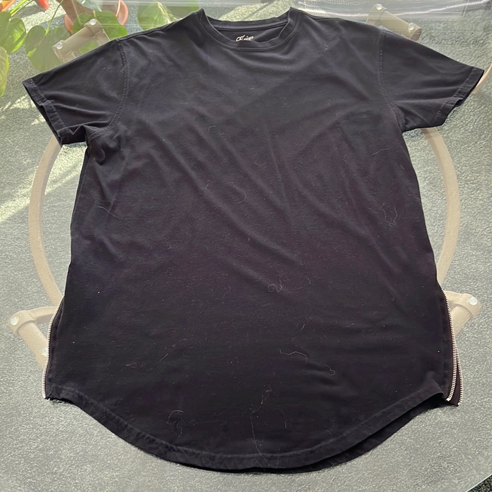 KING ss tee w zippers 2xl